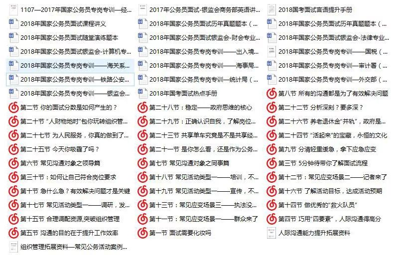 国家公务员面试题目详解与分析