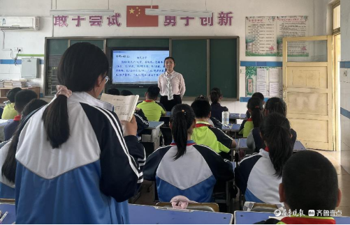 广平镇麻庄小学语文教研活动纪实报道